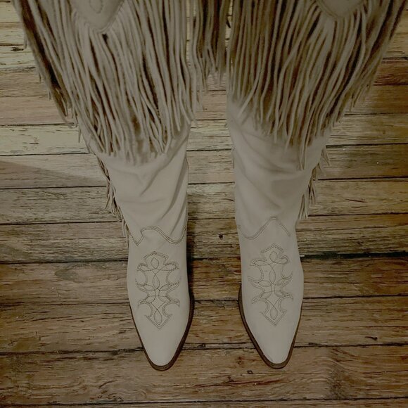 DIESEL over the knee cowboy boots - Picture 1 of 4